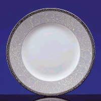 Wedgwood Celestial Platinum Salad Plzte Set Of 4