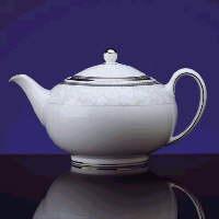 Wedgwood Celestial Platinum Teapot
