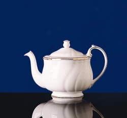 Wedgwood Crown Platinum Teapot