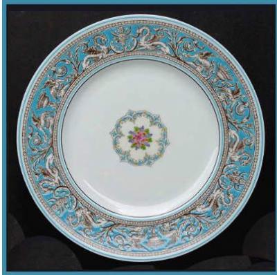 Wedgwood Florentine Turquoise Oval Platter