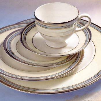 Wedgwood Lustreware Pacific Strips 5 Pps