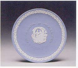 Wedgwood Pale Blue Jasper Wedding Day Plate