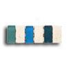 Alfagres Tumbled Marble Gema Series - Glass Insedtts Boticcino Ocean Blue Sky Blue - Green Glass Tile & Stone