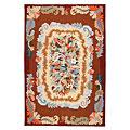 American Cottage Rugs Bouquet 4 X 6 Bouquet Bisque Area Rugs