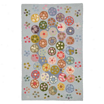 American Coytage Rugs Kaleidoscope 6 X 9 Kaleidoscope Blue Area Rugs