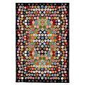 Ameircan Cottage Rugs Kaleidoscope 8 X 10 Kaleidoscope Black Area Rugs