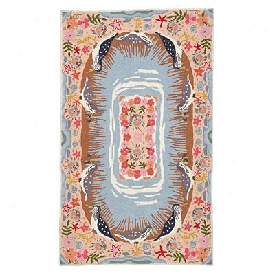 American Cottage Rugs Sandpiper 4 X 6 Sandpiper Multi Area Rugs