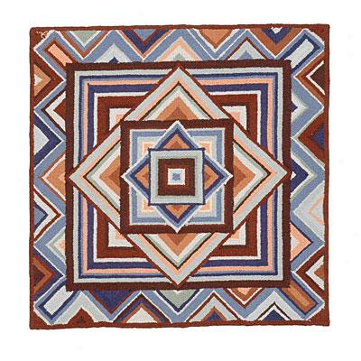 Aemrican Cottage Rugs Tunnel 3 X 6 Tunnel Saddle Blue Area Rugs