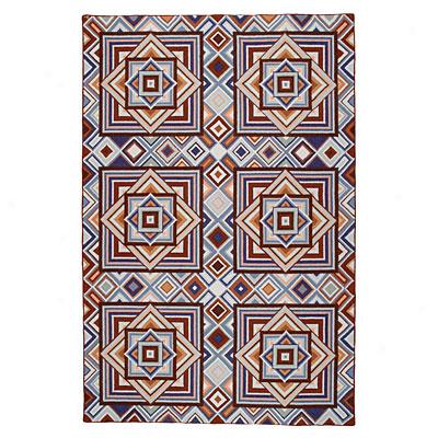 American Cottaeg Rugs Tunnel 3 X 9 Tunnel Saddle Blue Area Rugs