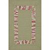 Ams Imports Bahama Palm 2 X 9B ahama Palm Celery Area Rugs