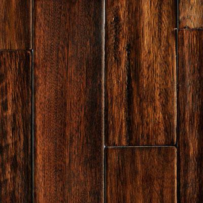 Ark Floors French Distressed Engineered 4 3/4 Brazilian Cherry Black Hardwood Flooring