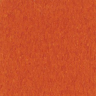 Armstrong Commercial Tile - Imperial Texture Pumpkin Orange Vinyl Flooring