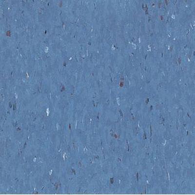 Armstong Commercial Tile - Multicolor Excelon Band Blue Vinyl Flooring