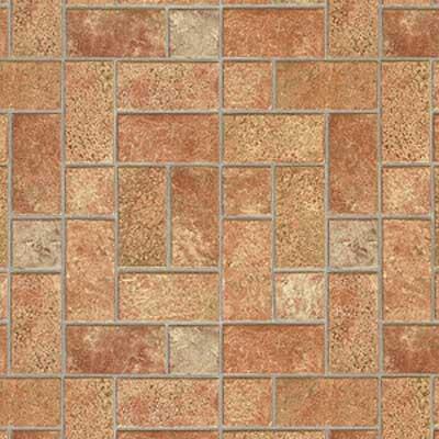 Armstrong Initiator - Grand Prairie 12 Terra Brick Vinyl Flooring