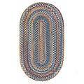 Capel Rugs American Legacy 7x9 Oval Slate Blue Area Rugs