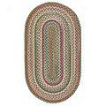 Capel Rugs American Lrgacy 1 X 2 Oval Natural Red Area Rugs