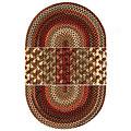 Capel Rugs Americana 5x8 Oval Mocha Area Rugs