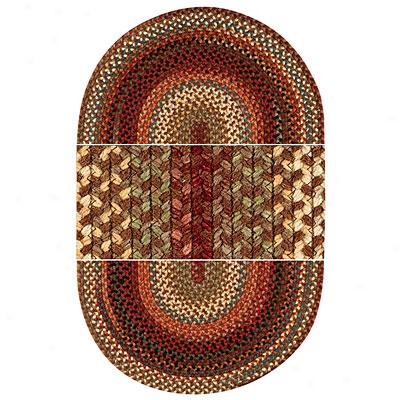 Capel Rugs Americana 8 Ft Round Mocha Area Rugs