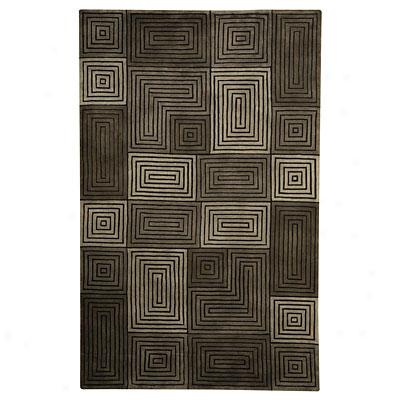 Capel Rugs Abdes 7 X 9 Pewter Area Rugs