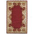 Capel Rugs Antoinette 9x12 Ruby Area Rugs