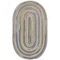 Capel Rugs Beachcomber 4x6 Oval Sand Dollar Area Rugs