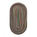 Capel Rugs Bear Creek 8x11 Oval Sage Area Rugs