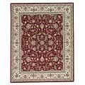 Capel Rugs Burma Silk- Kashan 10x13 Red Area Rugs