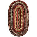 Capwl Rugs Cambridge 2x4 Oval Multi Area Rugs