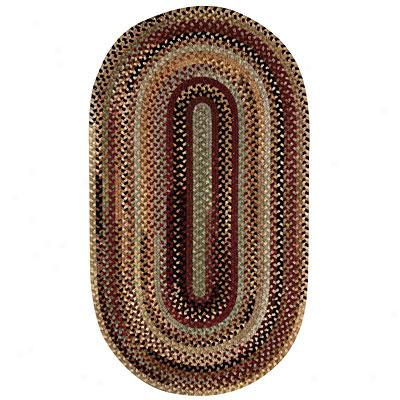 Capel Rugs Cambridge 9 Ft Round Wineberry Area Rugs