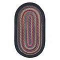 Capel Rugs Cape Henry 7x9 Oval Black Area Rigs