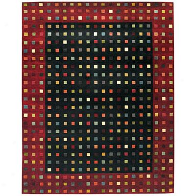 Capel Rugs Crystalle - Chips 7 X 9 Onyx Area Rugs