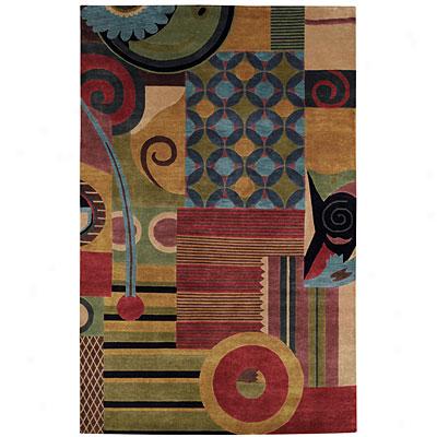 Capel Rugs Crystalle - Collage 8x11 Muiti Area Rugs