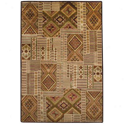 Capel Rugs Crystalle - Mosaic 8 X 11 Spice Area Rugs