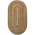 Capel Rugs Earthfight 3x5 Oval Ceder Arez Rugs