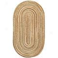 Capel Rugs Earthright 4x6 Oval Almond Area Rugs