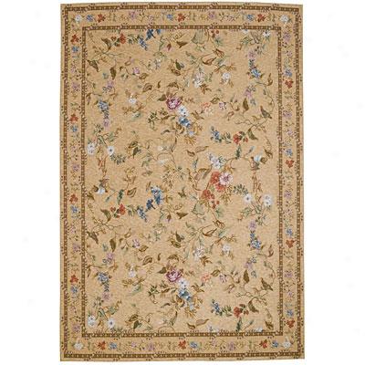 Capel Rugs Fedtival Of Flowers 8 X 11 Toasted AlmondA rea Rugs