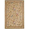 Capel Rugs Festival Of Flowers 3 X 5 Toasted Almond Area Rugs