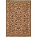 Capel Rugs Finwsse - Peonies 3 X 5 Coffeecream Area Rugs