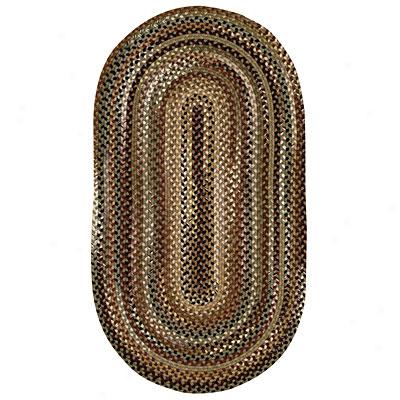 Capel Rugs Gramercy 11 X 14 Oval Sage Area Rugs