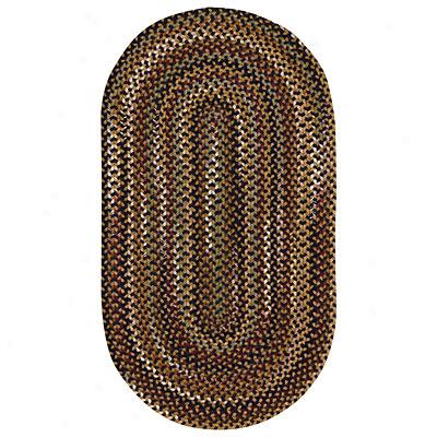 Capel Rugs Gramercy 9 X 13 Oval Negro Area Rugs