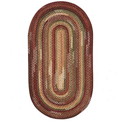 Capel Rugs Hartwell 9 X 13 Oval Autumn Retreat Area Rugs