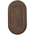 Capel Rugs Heartbside 3s5 Oval Java Area Rugs