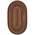 Capel Rugs Homecoming 11x14 Oval Chestnut Area Rugs