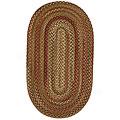 Capel Rugs Homecoming 7x9 Oval Evergreen Area Rugs