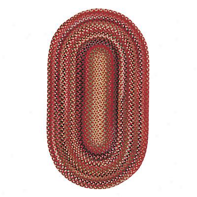 Capel Rugs In The Dale 11 X 14 Oval Rouge Area Rugs