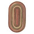 Capel Rugs In The Valley 4x6 Oval Antique Gold Area Rugs