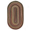 Capel Rugs In The Valley 8x11 Oval Olive Area Rugs