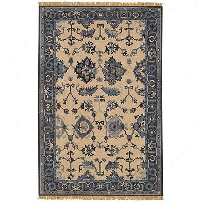 Capel Rugs Indienne - Oushak 8 X 12 Delft Area Rugs