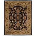 Capel Rugs Kaimuri-mahal 8x10 Black Area Rugs