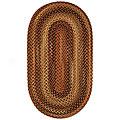 Capel Rugs Lexington 8x11 Oval Emberglow Area Rugs